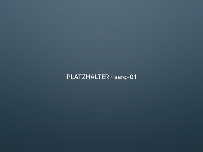 Sargmodell 1 – Platzhalter für Foto