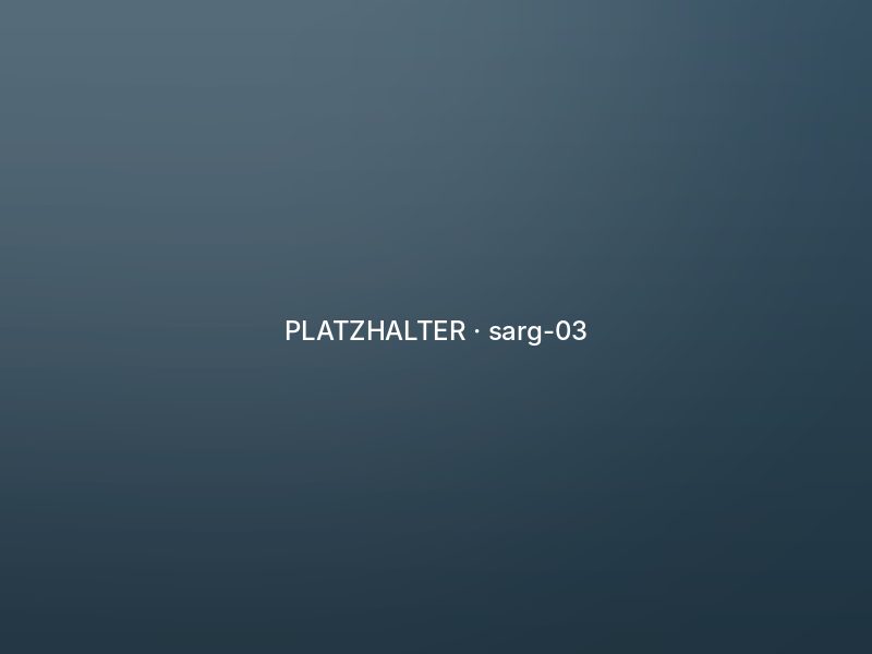Sargmodell 3 – Platzhalter für Foto
