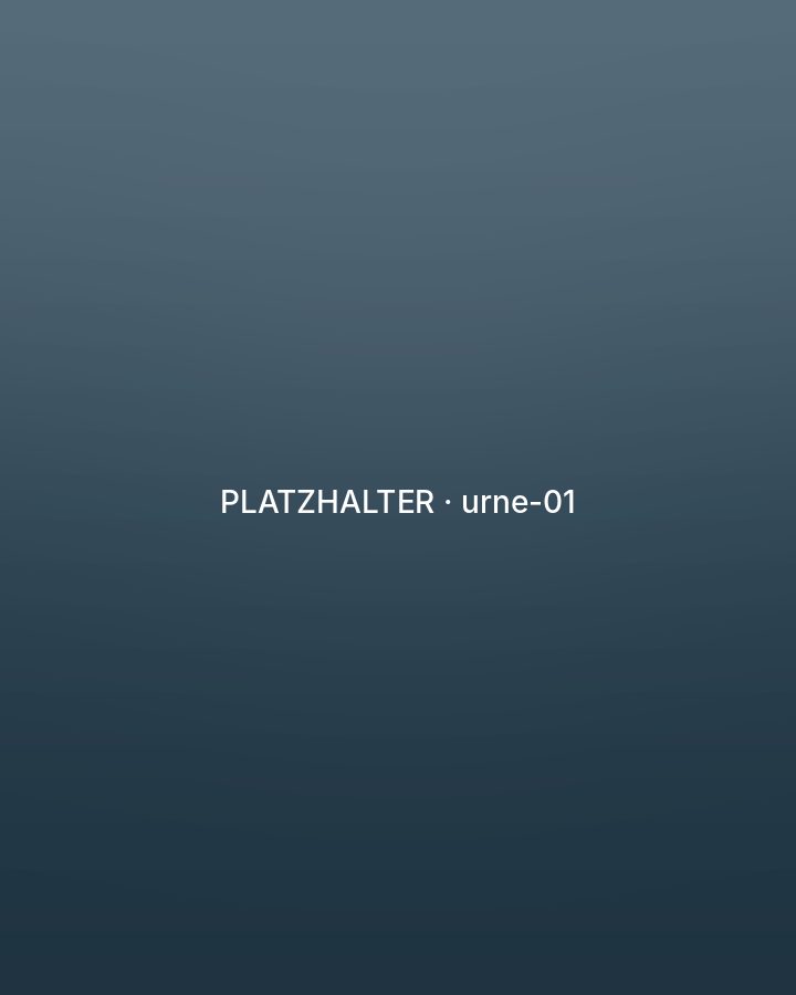 Urne 1 – Platzhalter für Foto