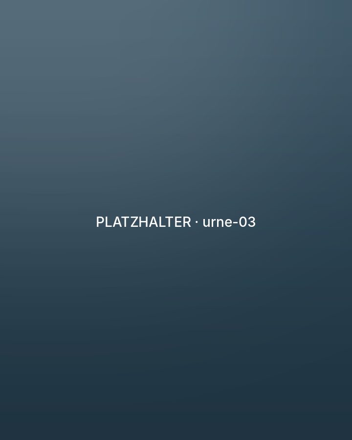 Urne 3 – Platzhalter für Foto