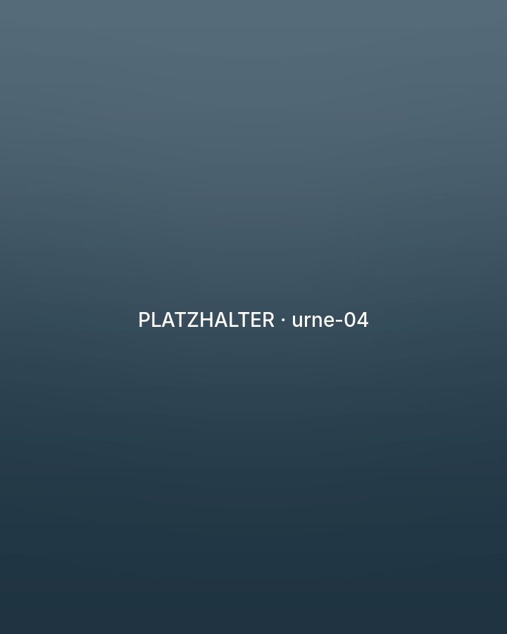 Urne 4 – Platzhalter für Foto